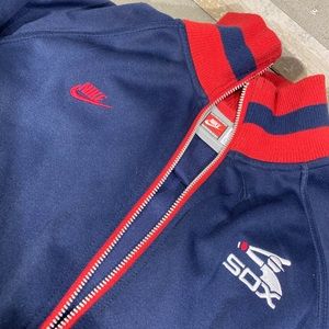 Nike Chicago white Sox MLB Varsity track j…